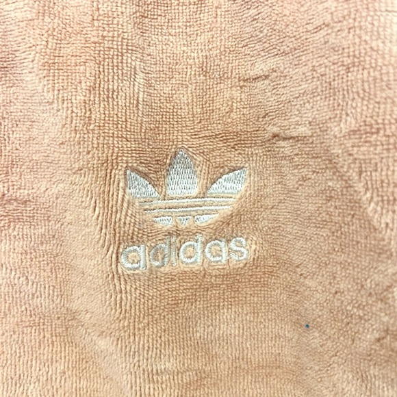 Adidas Velour Crop Top - Picture 2 of 3